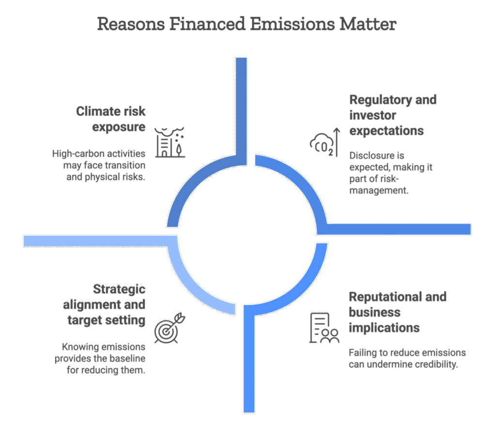 Reason Financed emissions matter